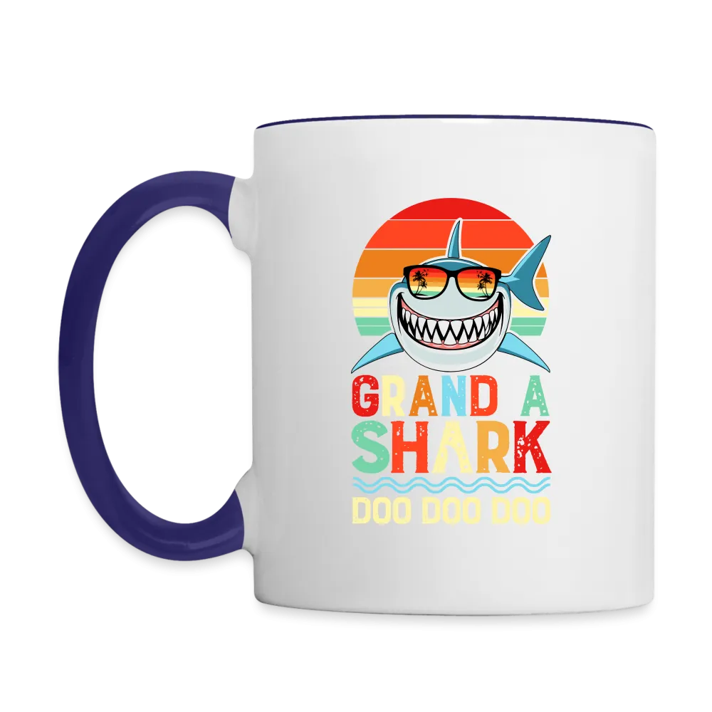 Grandpa Shark Doo Doo Doo Coffee Mug