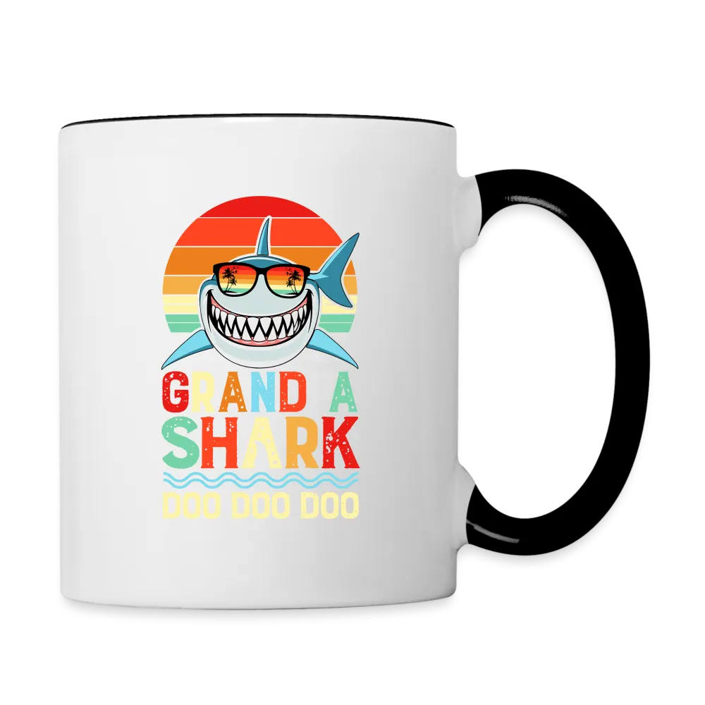 Grandpa Shark Doo Doo Doo Coffee Mug