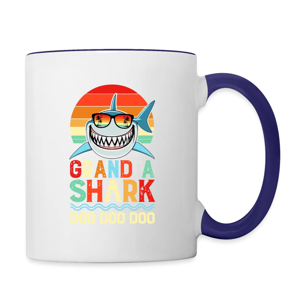 Grandpa Shark Doo Doo Doo Coffee Mug