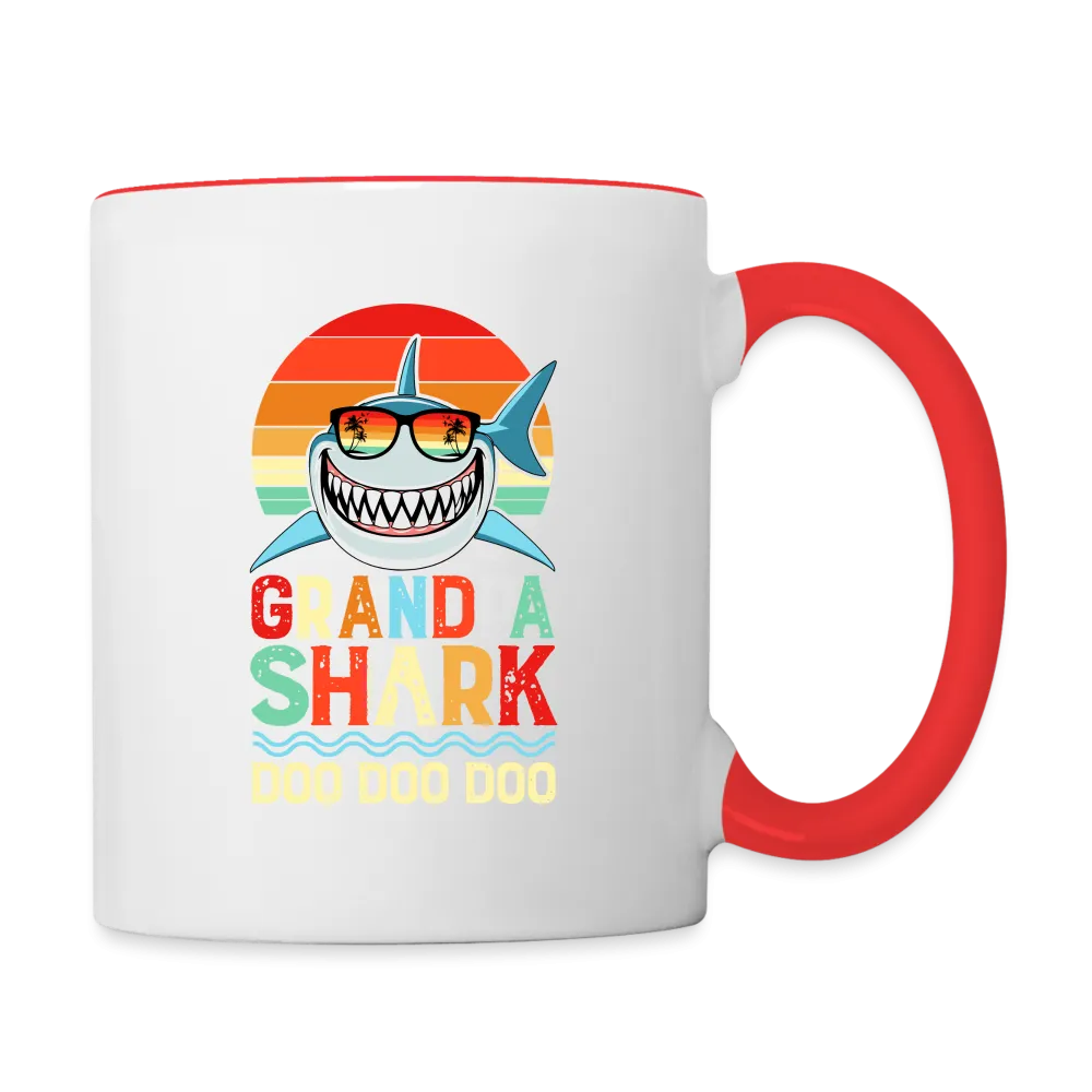 Grandpa Shark Doo Doo Doo Coffee Mug