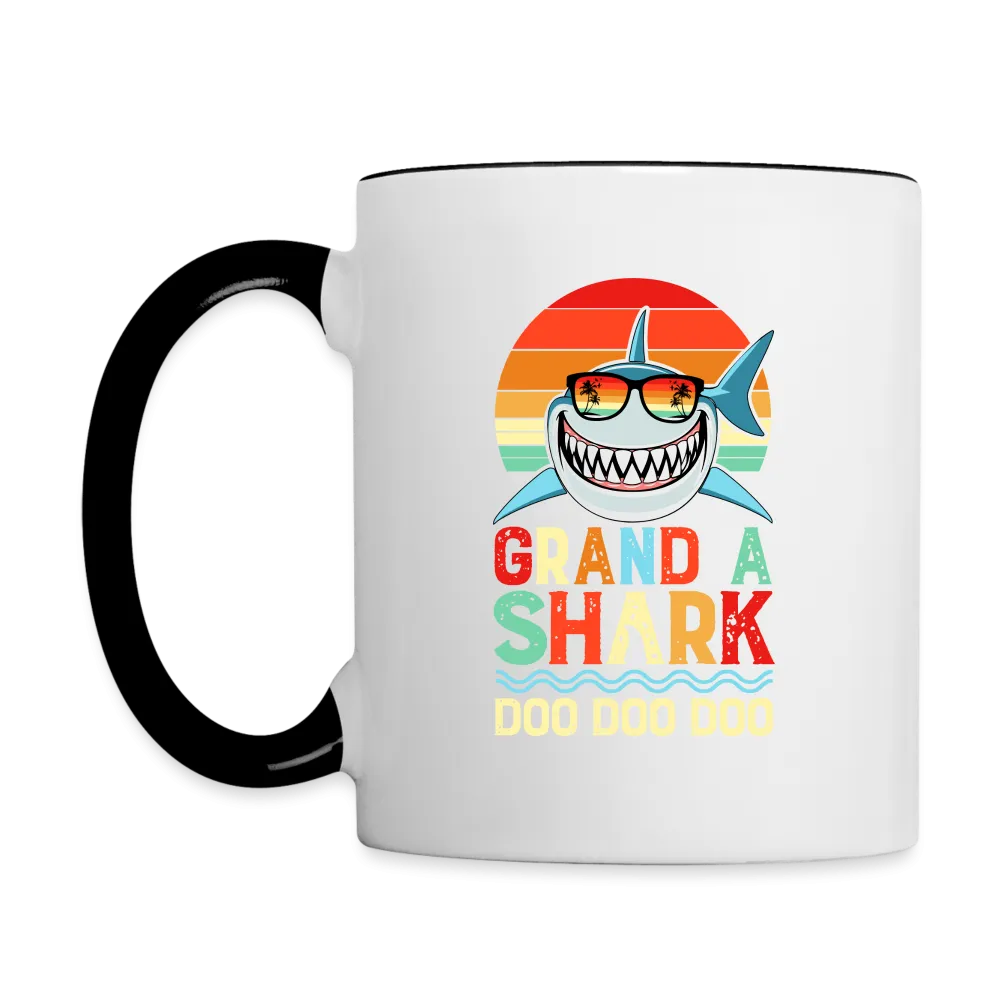 Grandpa Shark Doo Doo Doo Coffee Mug