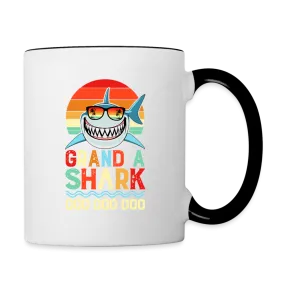 Grandpa Shark Doo Doo Doo Coffee Mug