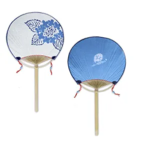 Hand Dyed Uchiwa Hand Fan 【Blossom】