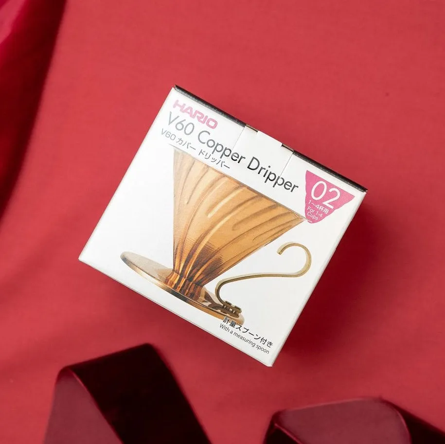 Hario V60 Copper Coffee Filter Cone - Size 02