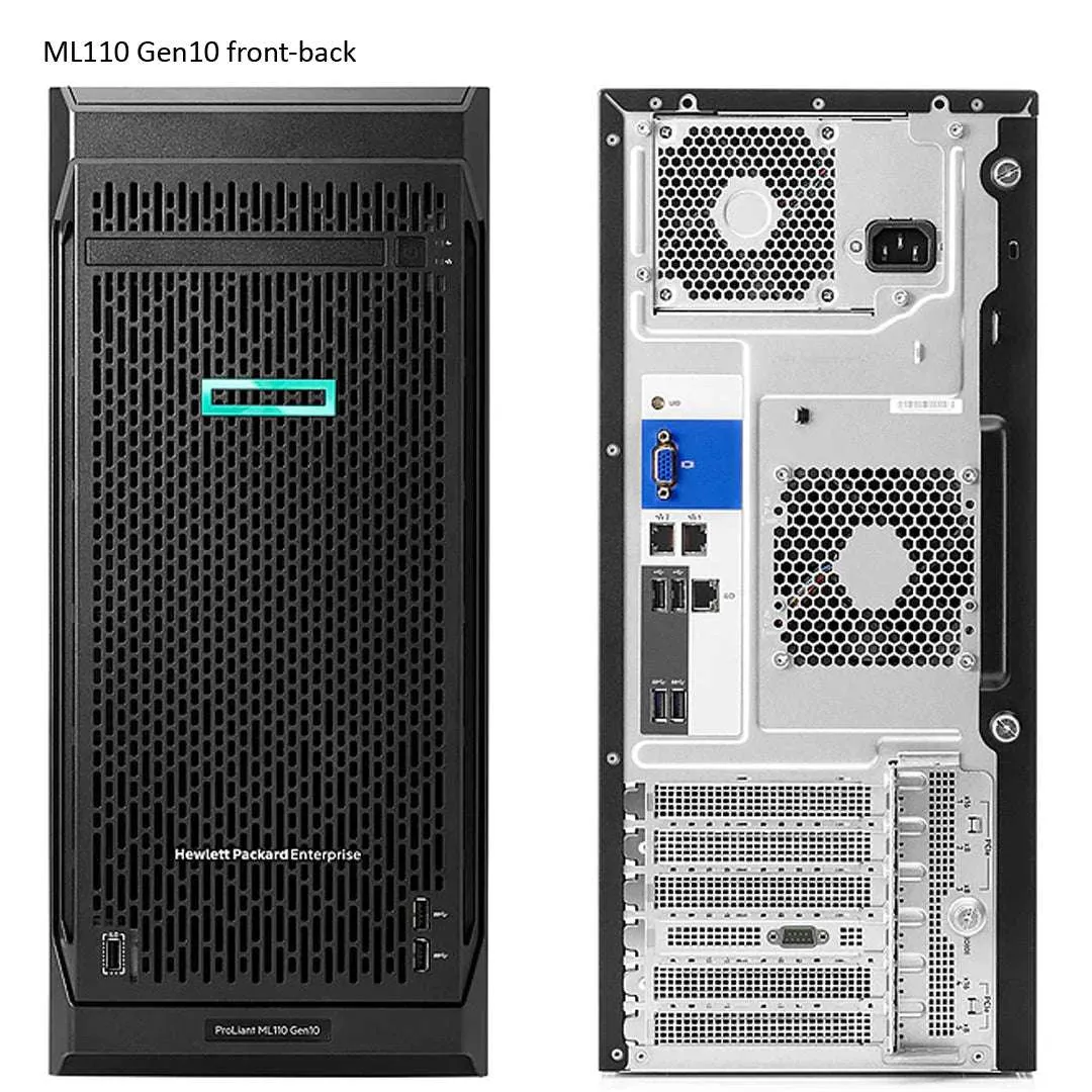 HPE ProLiant ML110 Gen10 CTO Tower Server