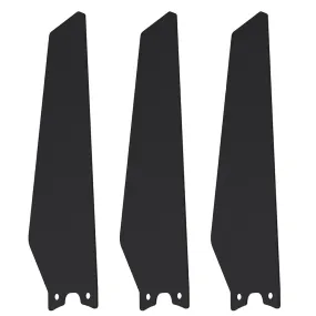 KAJ 52 inch (3-Blade) Replacement Blades - Black