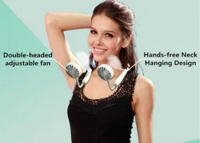 Keep it Cool ! Hands Free Neck Fan