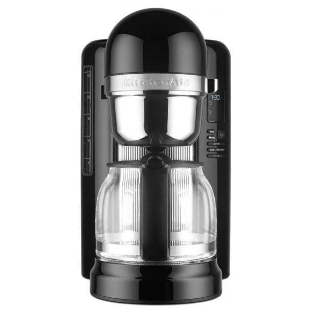 KitchenAid Drip Coffee Maker with One-Touch Brewing (12 Cup) Onyx Black