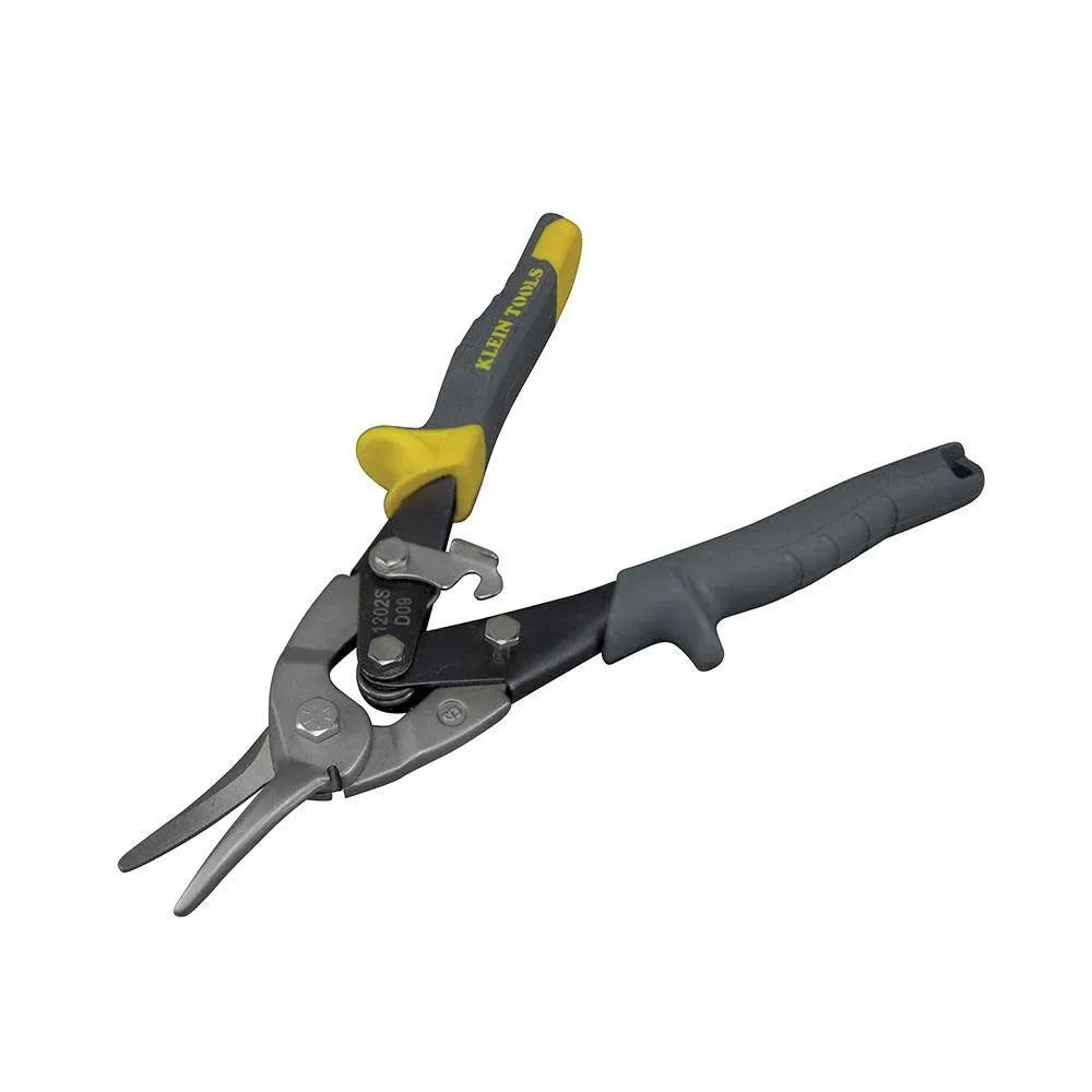 Klein Tools 1202S Metal Shears, Aviation Snips, Straight Cut