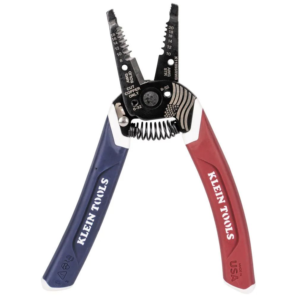 Klein Tools 94156 American Legacy Diagonal Plier and Klein-Kurve Wire Stripper / Cutter