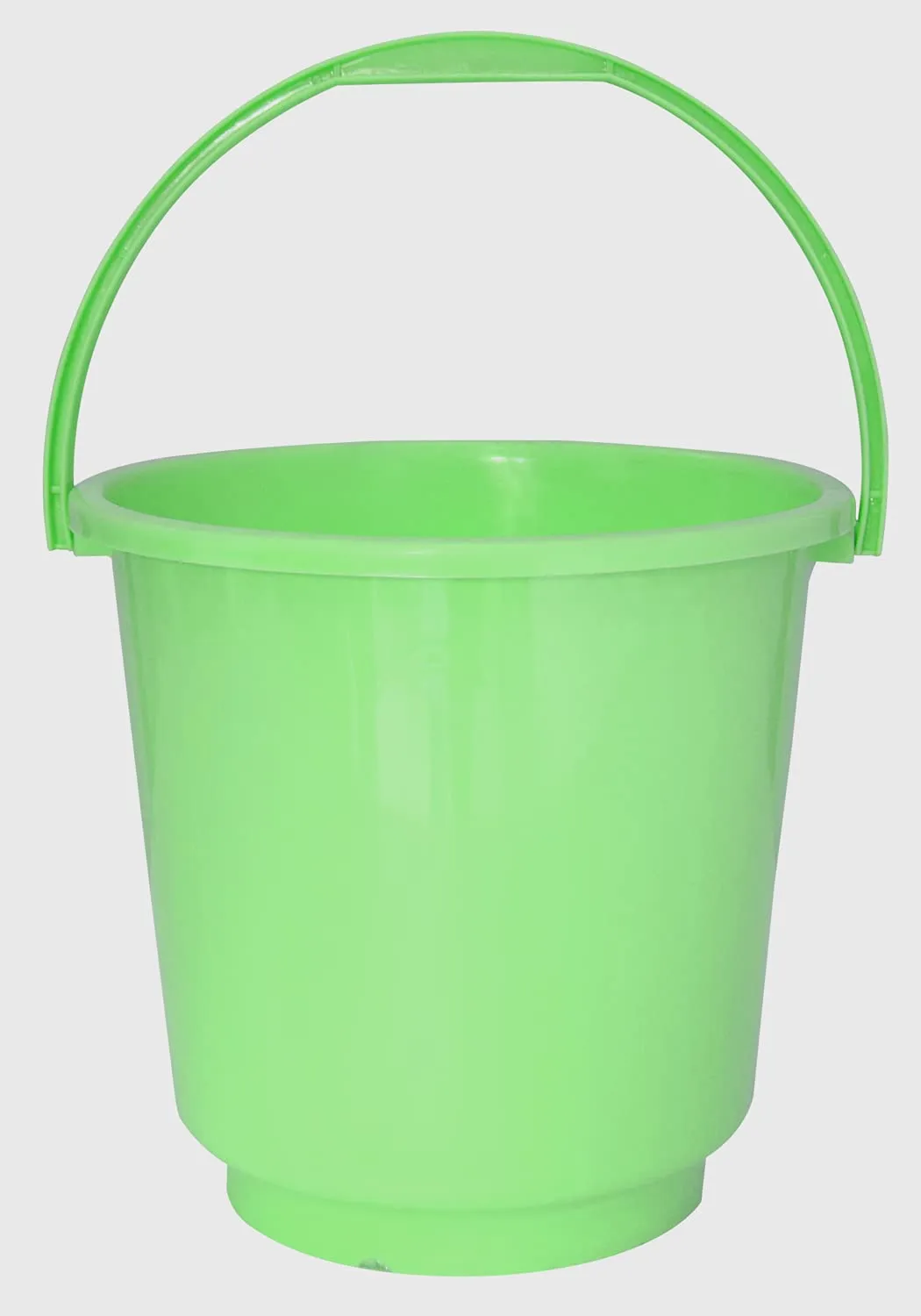 Kuber Industries 4 Pieces Plastic Bucket, Dustbin, Mug & Stool Set (Green)