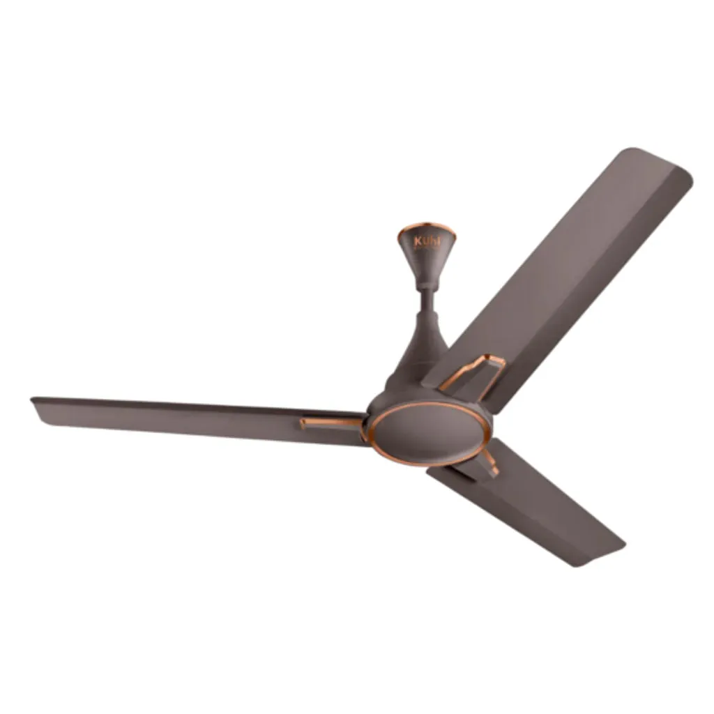 Kuhl Prima A1 BLDC Ceiling Fan With Remote 900 mm Espresso Matte