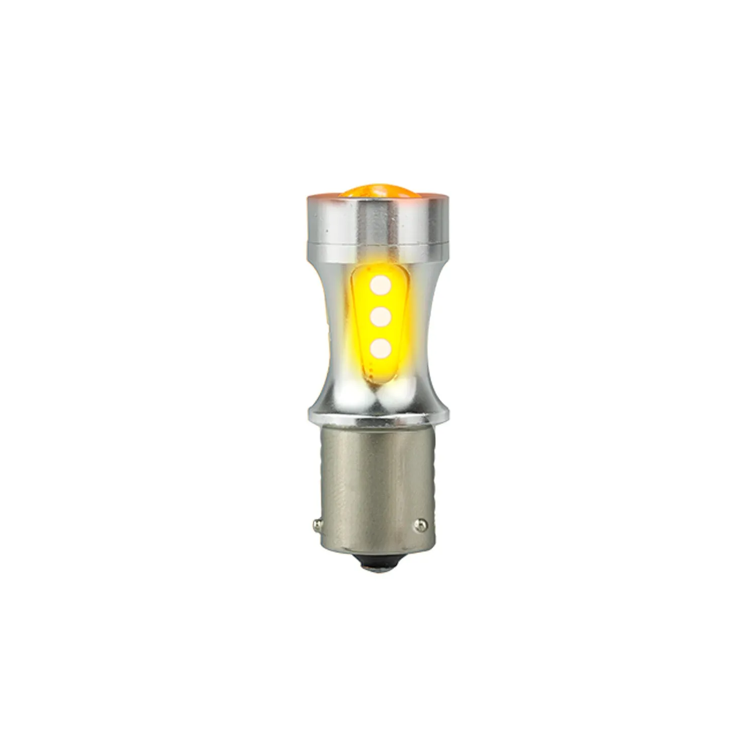 LED Autolamps 7057AM LED Amber Indicator Bulb with Bayonet Fitting