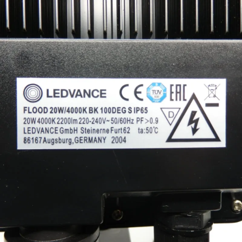 Ledvance 20W 220V IP65 Floodlight 100DEG Sensor