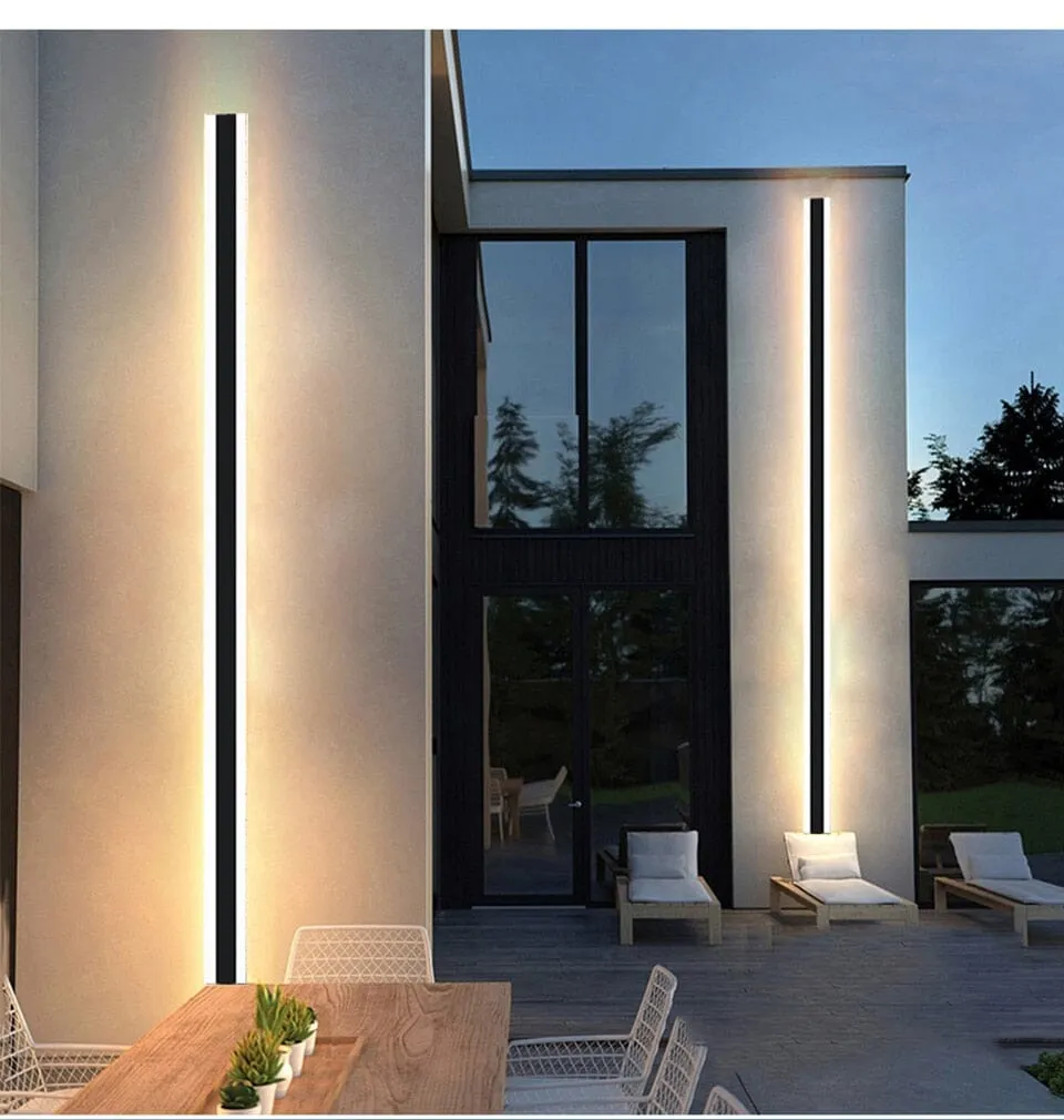 Linear Luminaire LED (IP65)  Waterproof Outdoor Wall Light