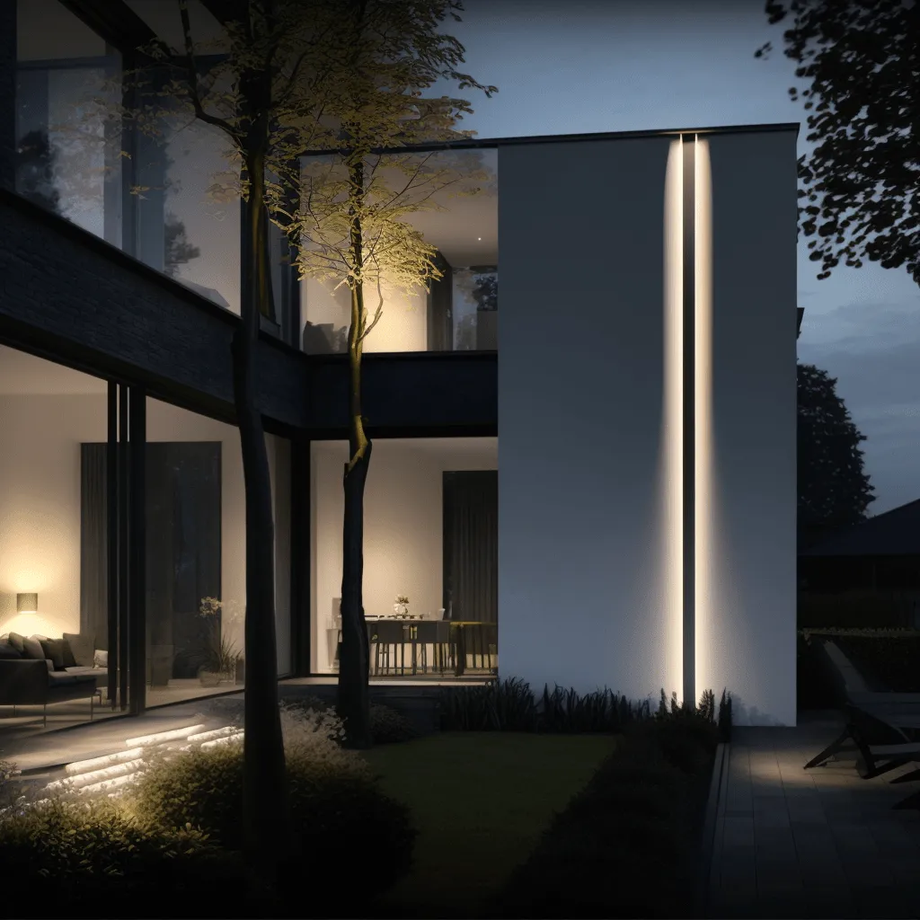 Linear Luminaire LED (IP65)  Waterproof Outdoor Wall Light