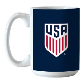 Logo USMNT 11 oz. Navy Rally Mug