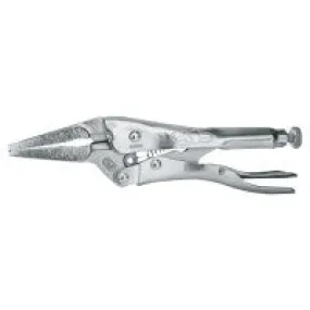 Long Nose Locking Pliers, Jaw Opens to 2 7/8 in, 9 in Long