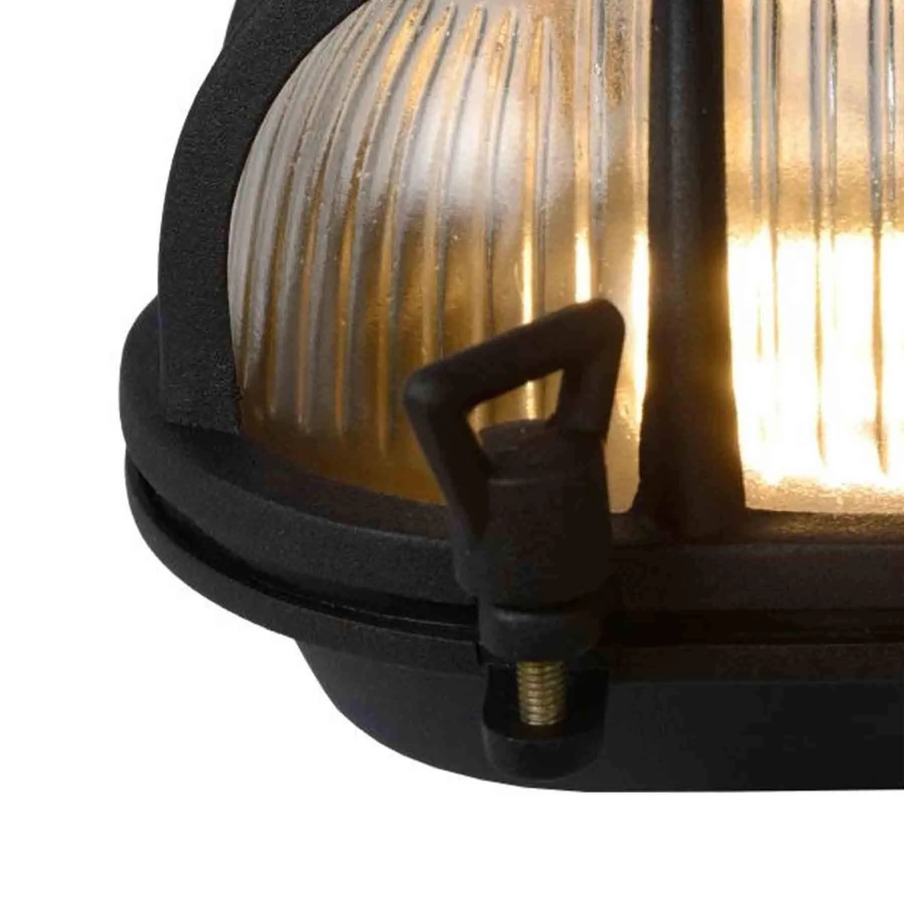 Lucide Dudley Outdoor Bulkhead Wall Light - Oval