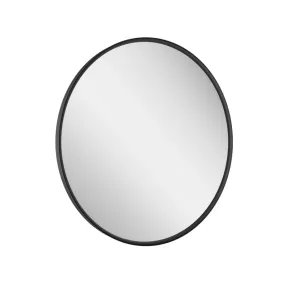 Macie Black LED Mirror 600mm