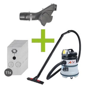 MAXVAC AGS-125 Dust Shroud & DV35-MB Vacuum Bundle