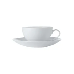 Maxwell & Williams White Basics Coupe Cup & Saucer White