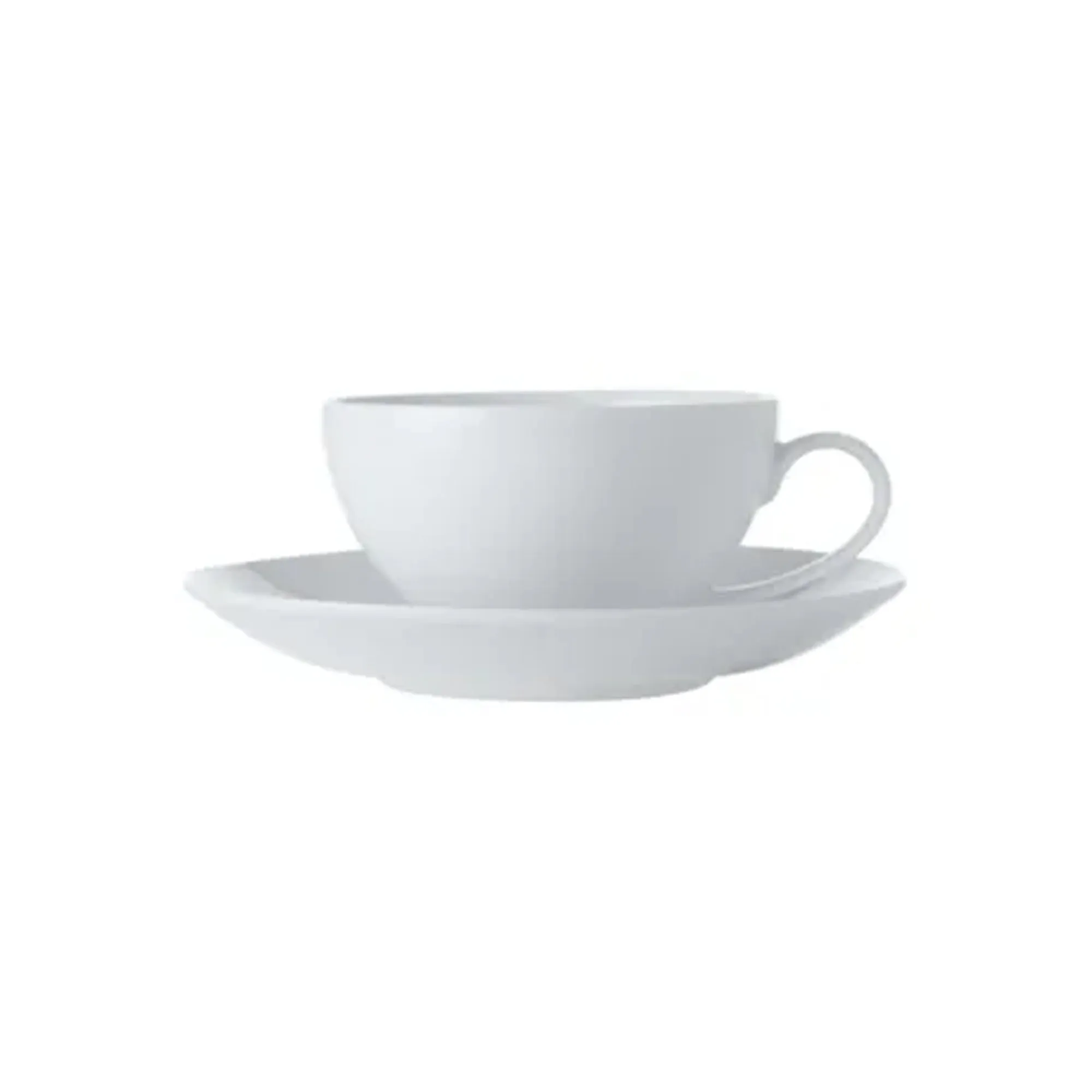 Maxwell & Williams White Basics Coupe Cup & Saucer White