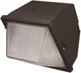 Monument Metal Halide Small Wall Pack Aluminum Housing With Prismatic Glass Lens 100 Watt Ed17 Lamp Included