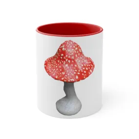 Mushroom Accent Coffee Mug, 11oz