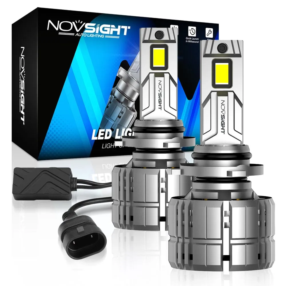 N60 Ultra Series | 9005 HB3 LED Bulbs Super Bright 200W 40000LM 6500K White | 2 Bulbs