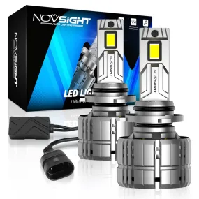 N60 Ultra Series | 9005 HB3 LED Bulbs Super Bright 200W 40000LM 6500K White | 2 Bulbs