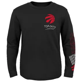 NBA Branded Youth Toronto Raptors Team Drip L/S T-Shirt