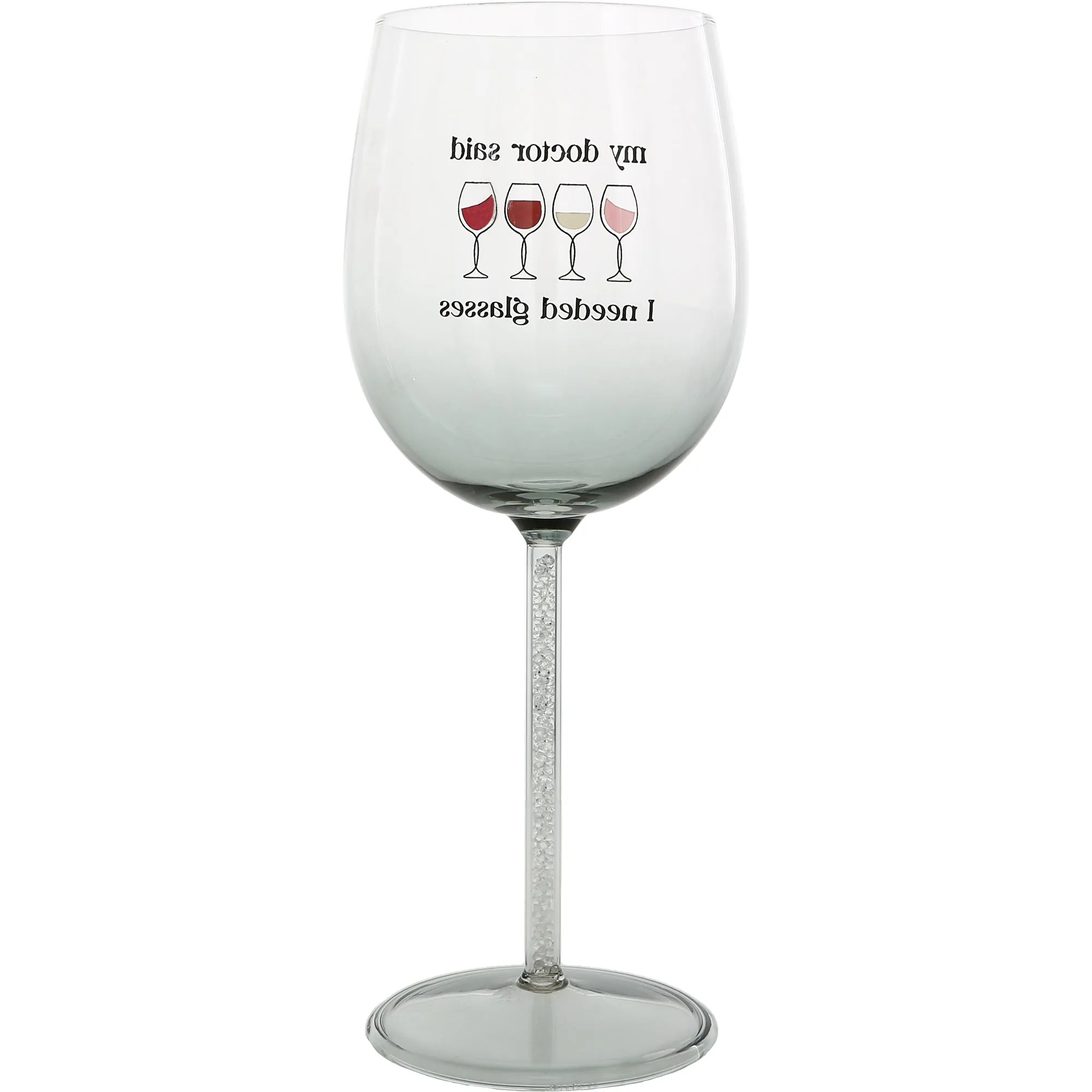 Needed Glasses Gift Boxed 17 oz Wine Glass