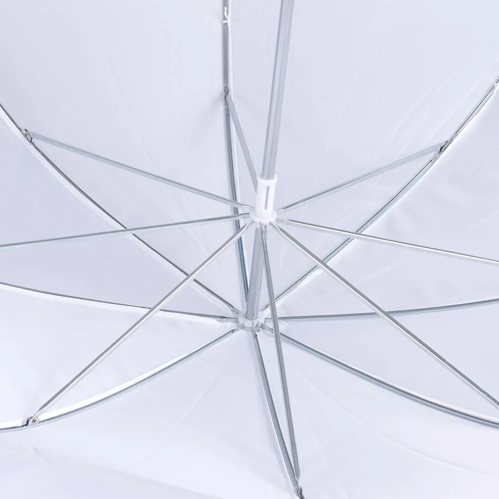 NEEWER 2 Pack 33"/84cm White Translucent Soft Umbrella