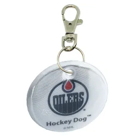 NHL Edmonton Oilers Pet Reflector Tag Round