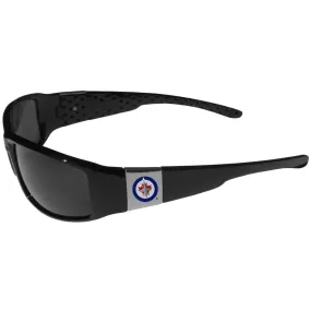 NHL Winnipeg Jets Chrome Clip Sunglasses