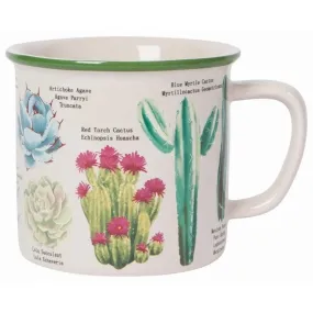 Now Designs Heritage Botanical Cacti Mug