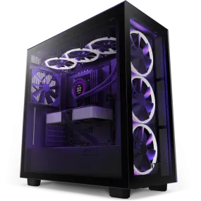 NZXT H7 ELITE (2023) Matte Black 啞光黑色 ARGB Tempered Glass ATX Case CM-H71EB-02