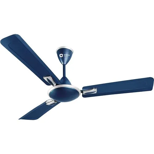 Orient Electric Gratia Shine 1200mm Ceiling Fan( Azure Blue Silver , Burgundy Silver , Topaz Gold)