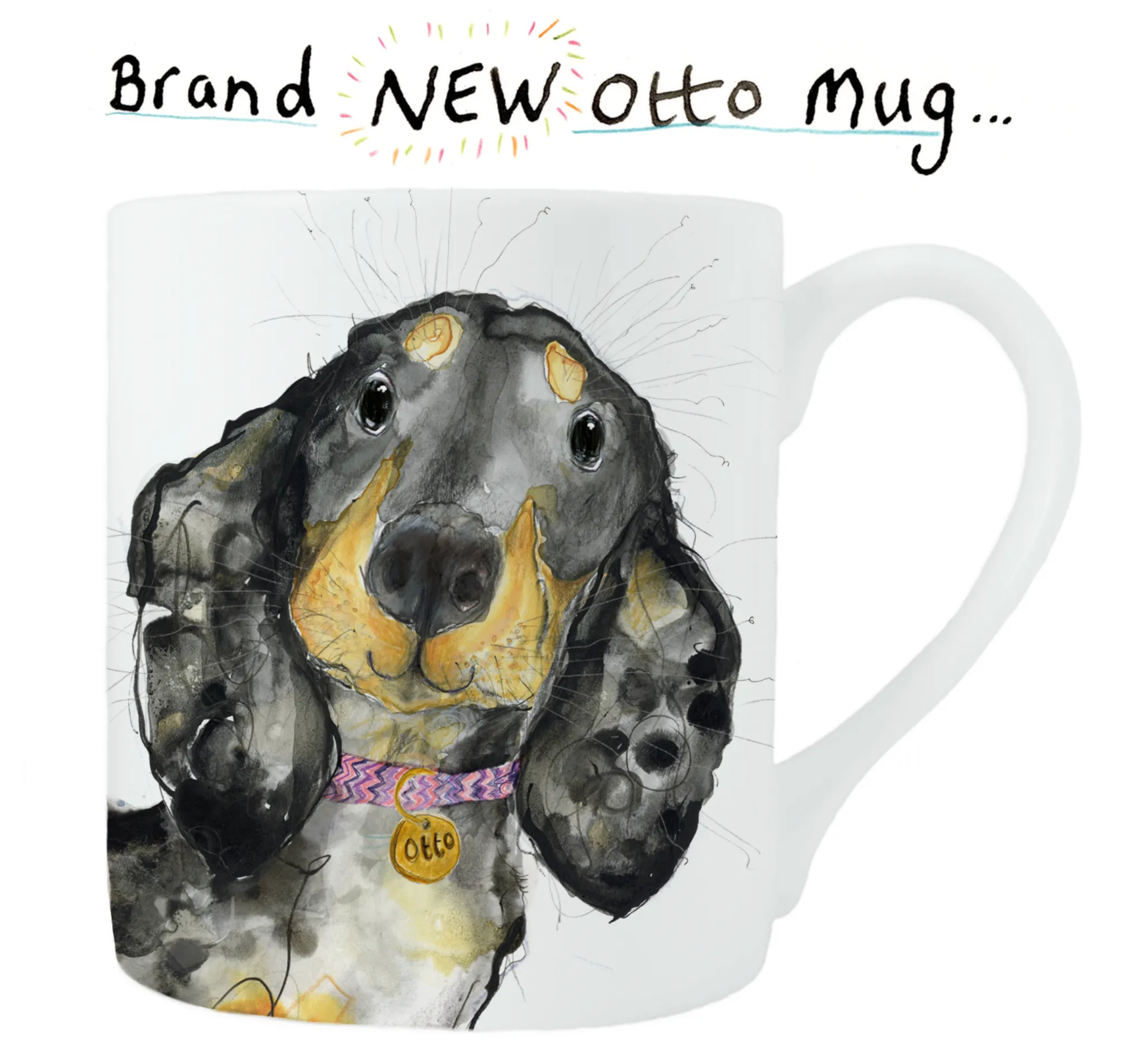 OTTO Dachshund - Bone China Mug