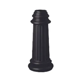 Outdoor Essentials - 200x 8" Outdoor Accessory Pier Mount in Black