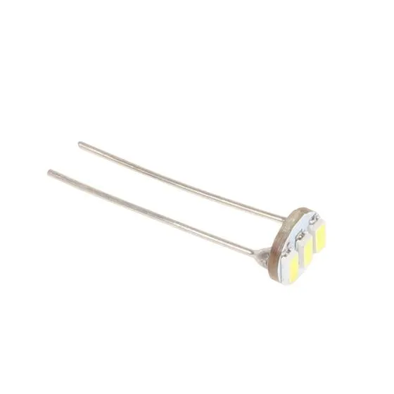 Partsam 20Pcs 4.7mm-12v Car White Mini Bulbs Lamps Indicator Cluster Speedometer Backlight Lighting