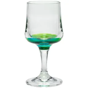 Peacock Reflections 8oz Wine Glass