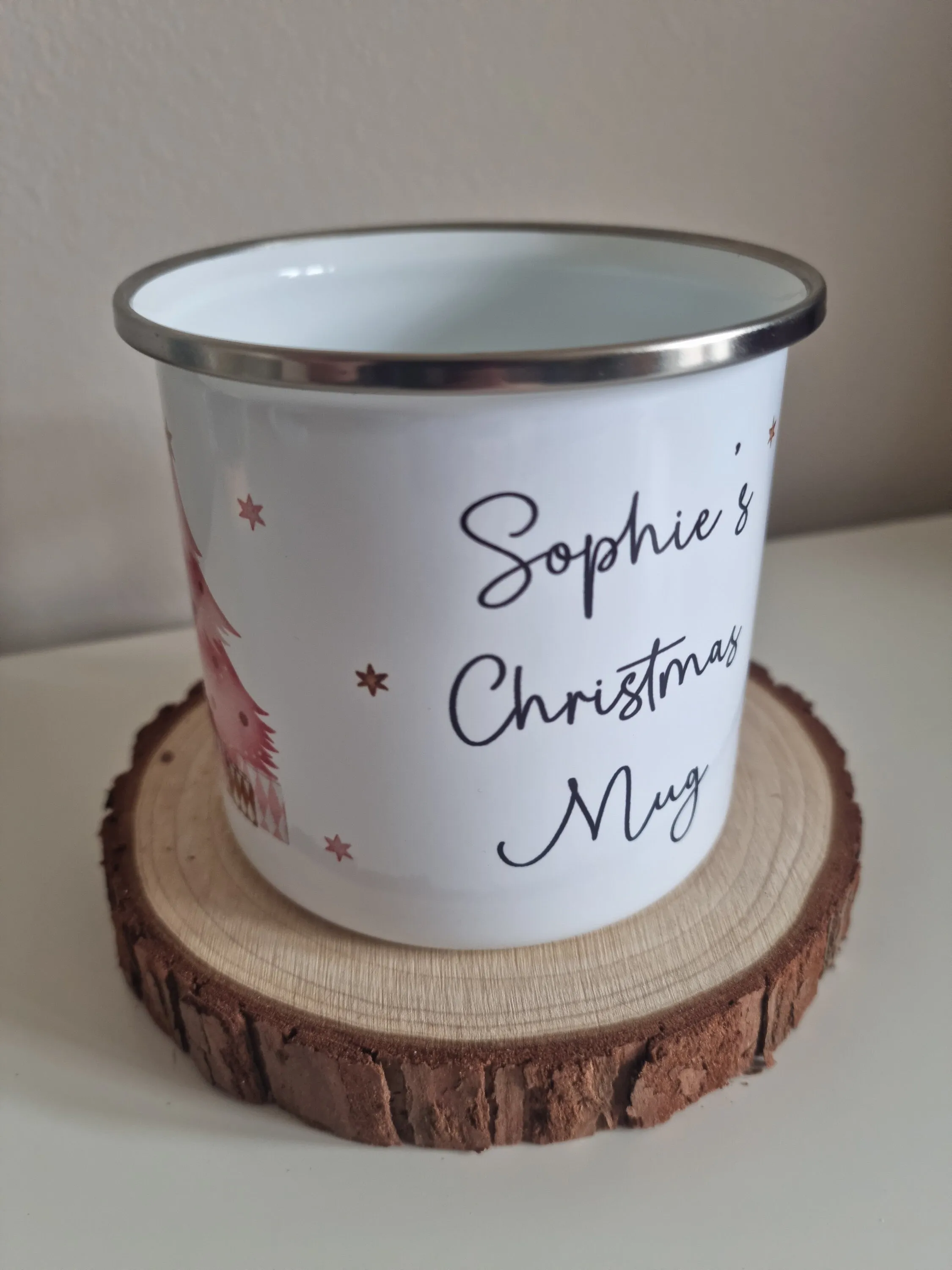 Personalised kids Christmas mug, hot chocolate mug, Christmas Eve, Christmas Eve box filler, Nutcracker - Girl