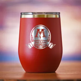 Personalized Stemless Wine Travel Tumbler