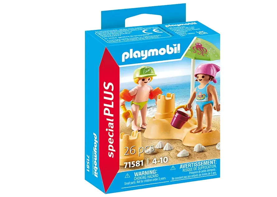 Playmobil Special Plus Kids with Sand Castle