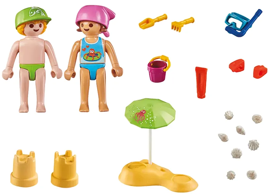 Playmobil Special Plus Kids with Sand Castle