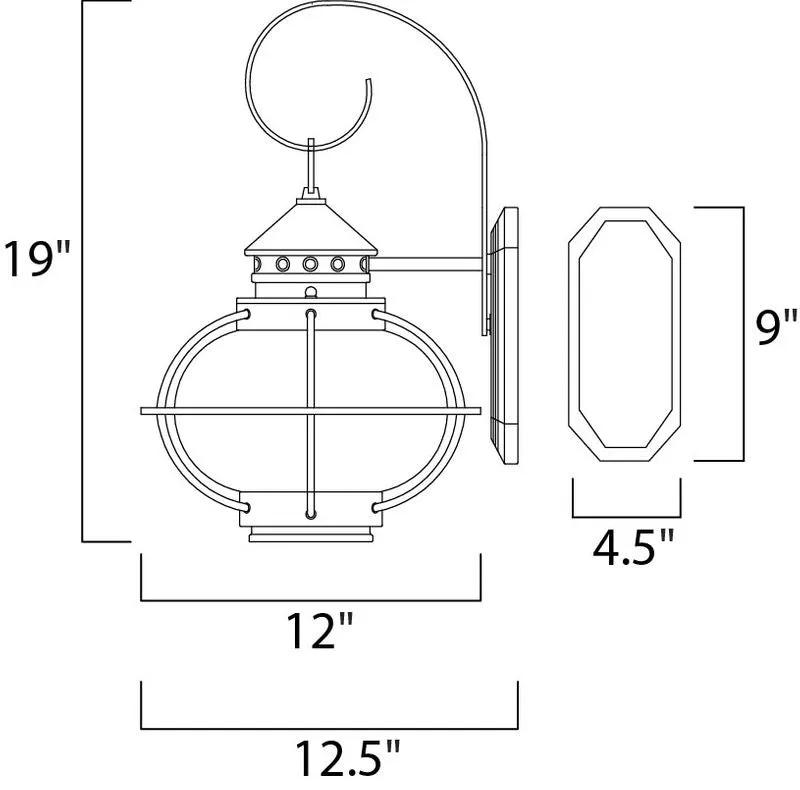 Portsmouth Outdoor Wall Mount