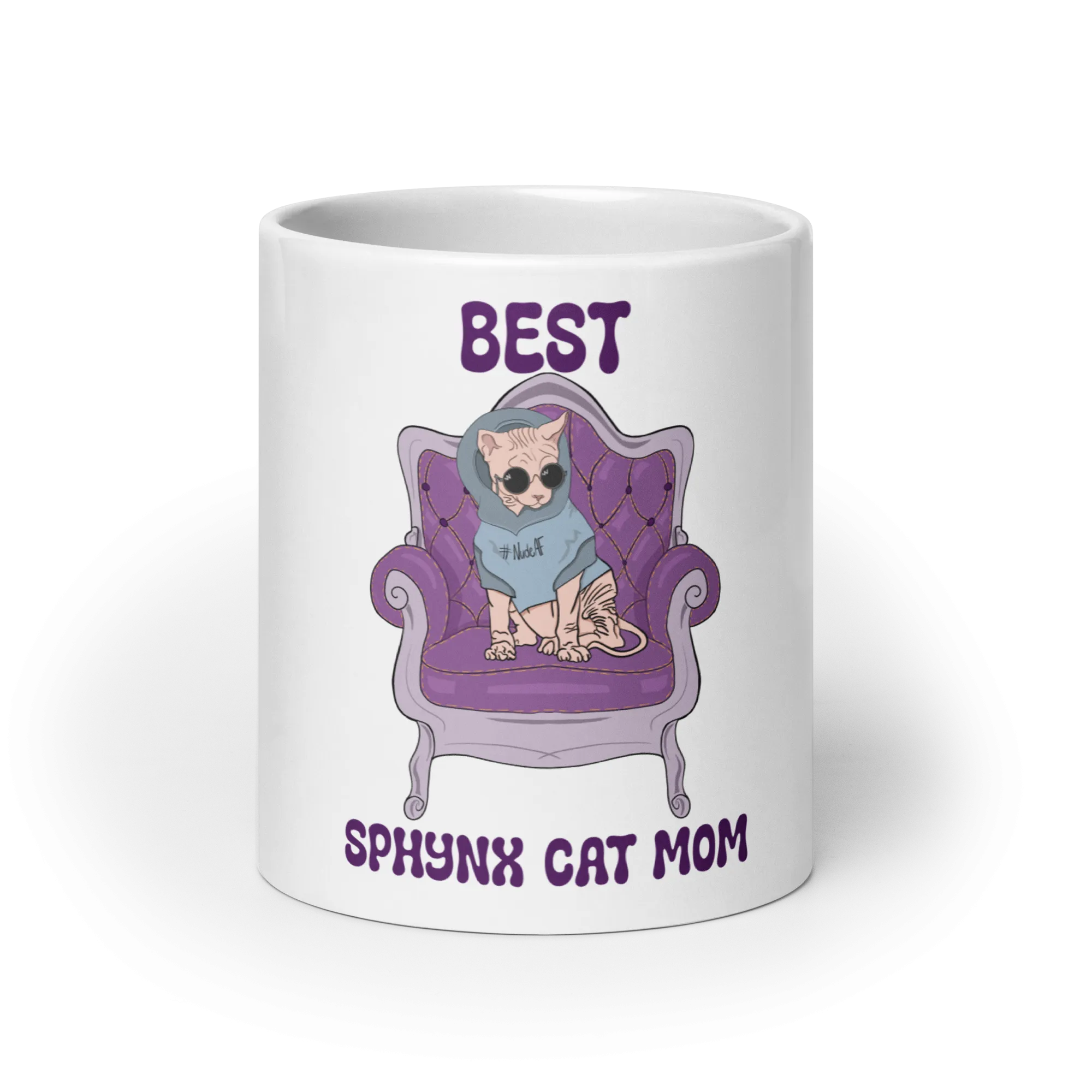 "BEST SPHYNX CAT MOM" COFFEE MUG