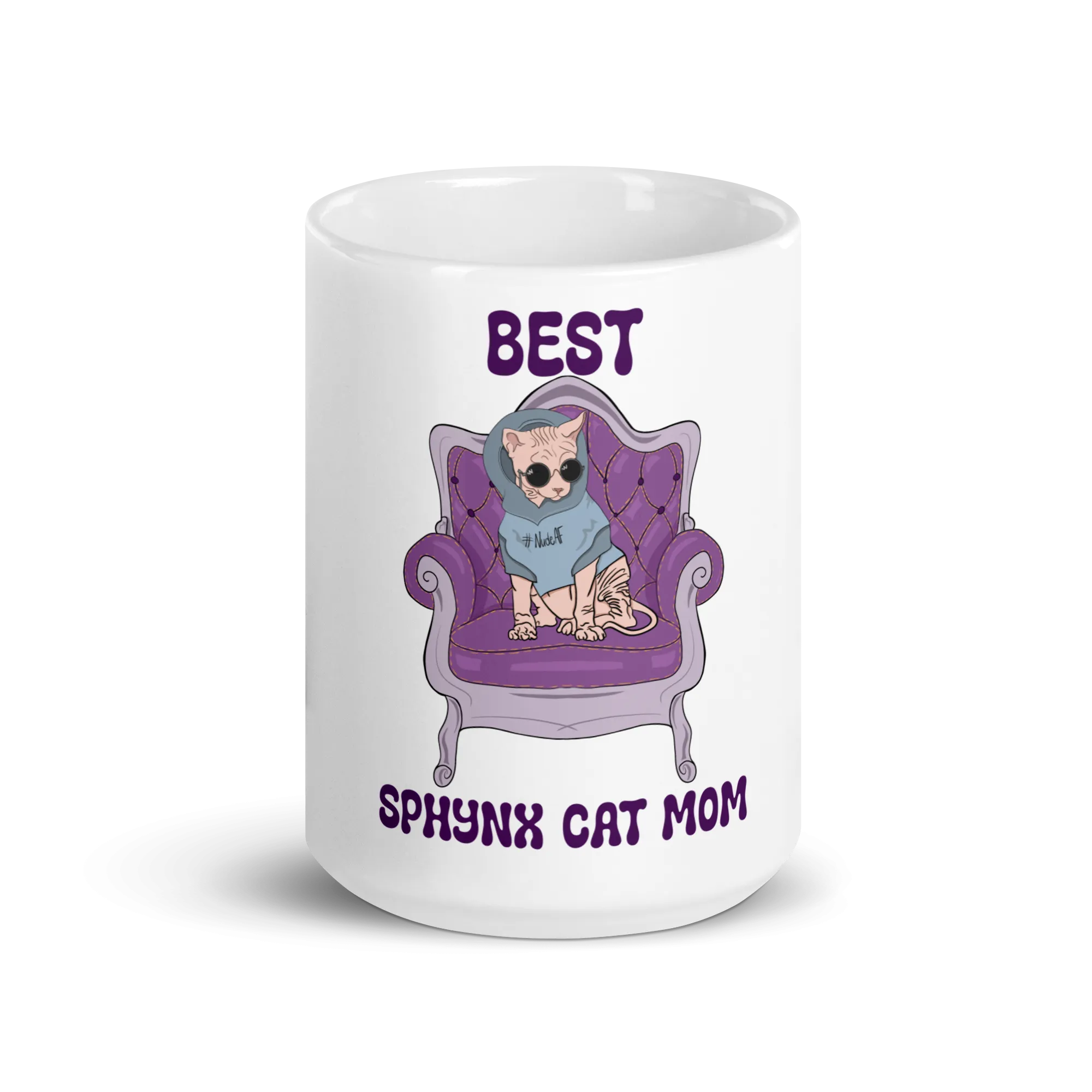 "BEST SPHYNX CAT MOM" COFFEE MUG